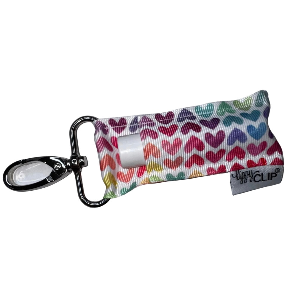 Lippy Clips - Assorted Pattern Keychain Lip Balm Holders