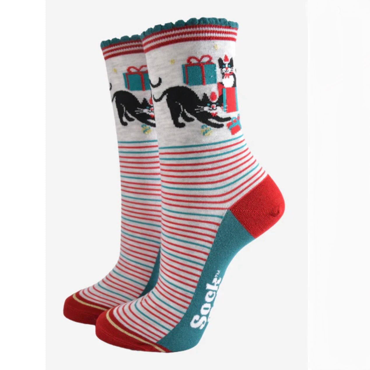 Super Soft Bamboo Designer Socks (Size 5 - 9 US) - Holiday Edition!