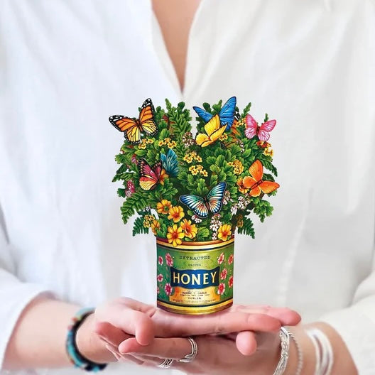 Mini Pop-up Flower Bouquets and Greeting Cards