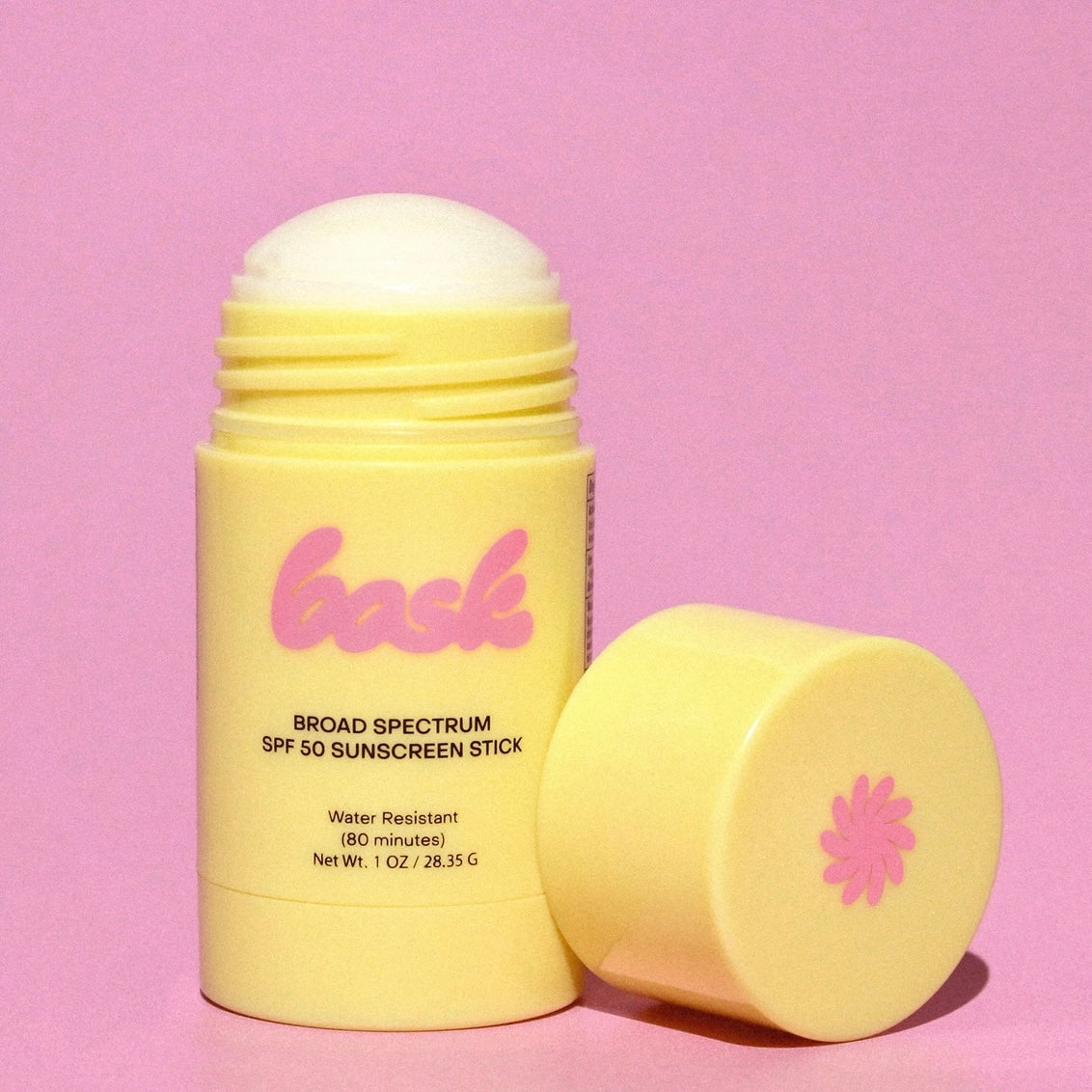 Bask Spf 50 Fragrance Free Suncreen Stick - Face & Lip Balm