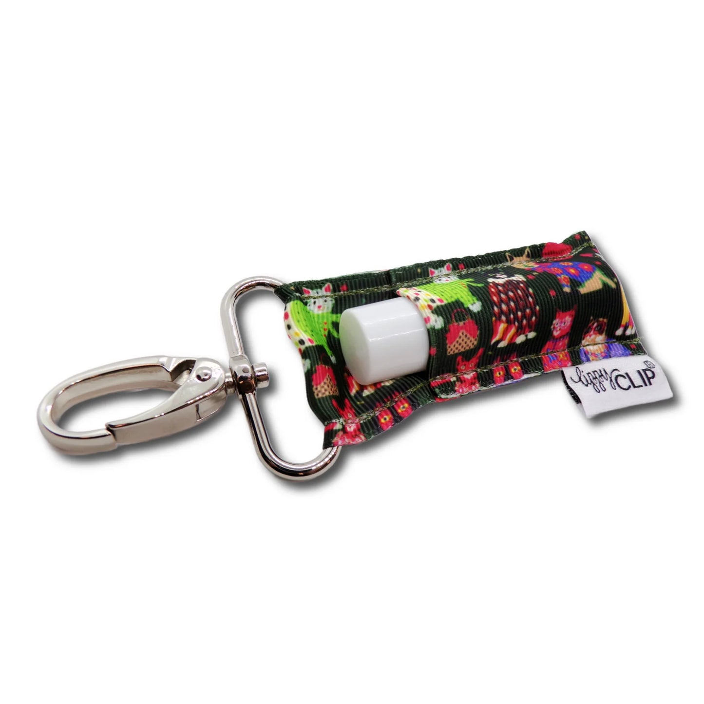 Lippy Clips - Assorted Pattern Keychain Lip Balm Holders