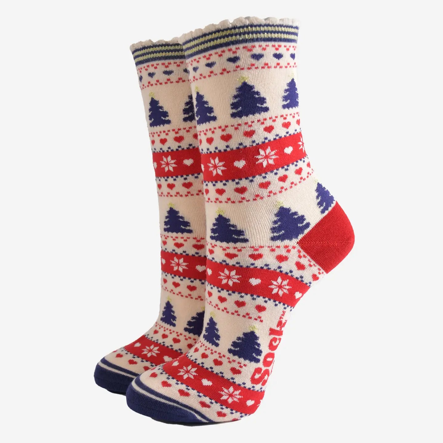 Super Soft Bamboo Designer Socks (Size 5 - 9 US) - Holiday Edition!