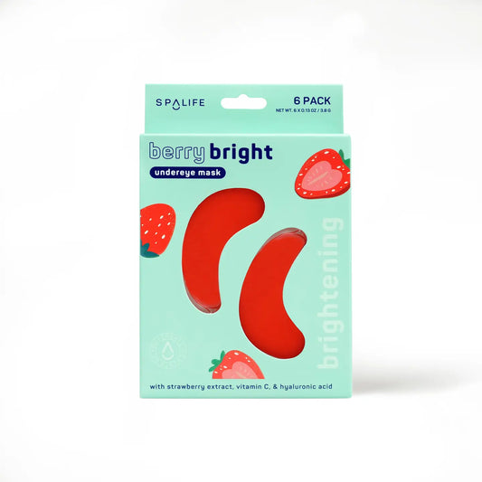 Berry Bright Brightening Under Eye Masks - 6 Pairs