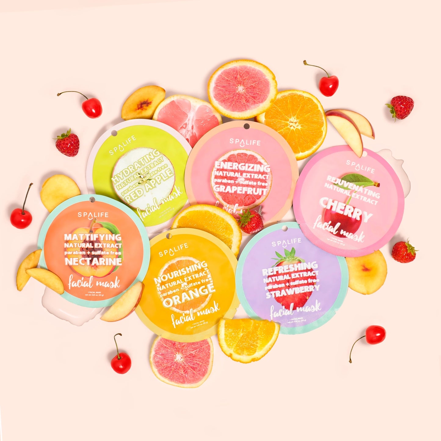 Fruit Facial Assorted Sheet Masks