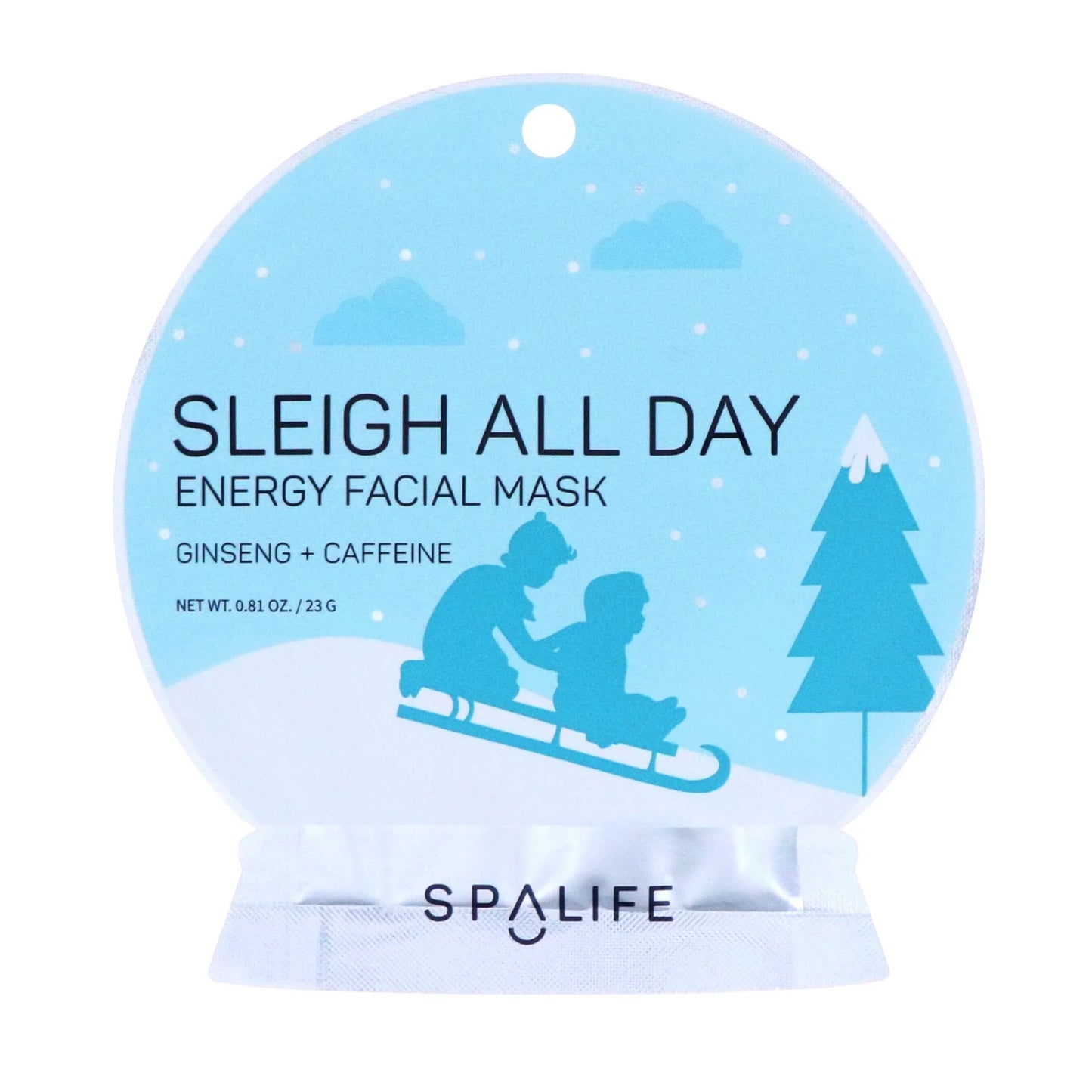 Holiday Snow Globe Facial Masks