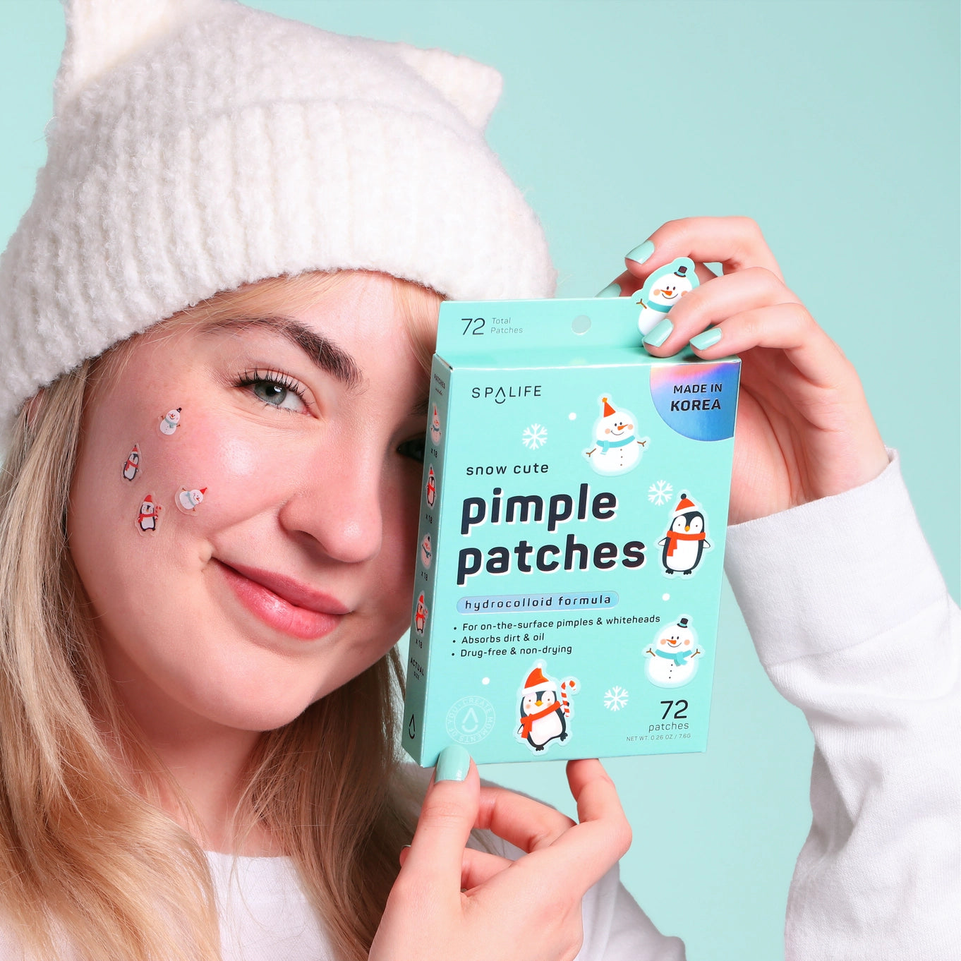 Holiday Snow Cute Hydrocolloid Pimple Patches