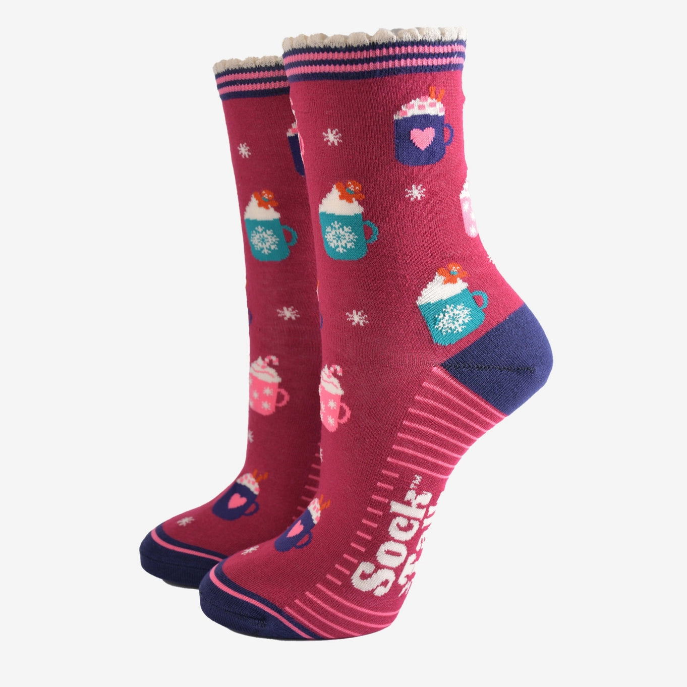 Super Soft Bamboo Designer Socks (Size 5 - 9 US) - Holiday Edition!