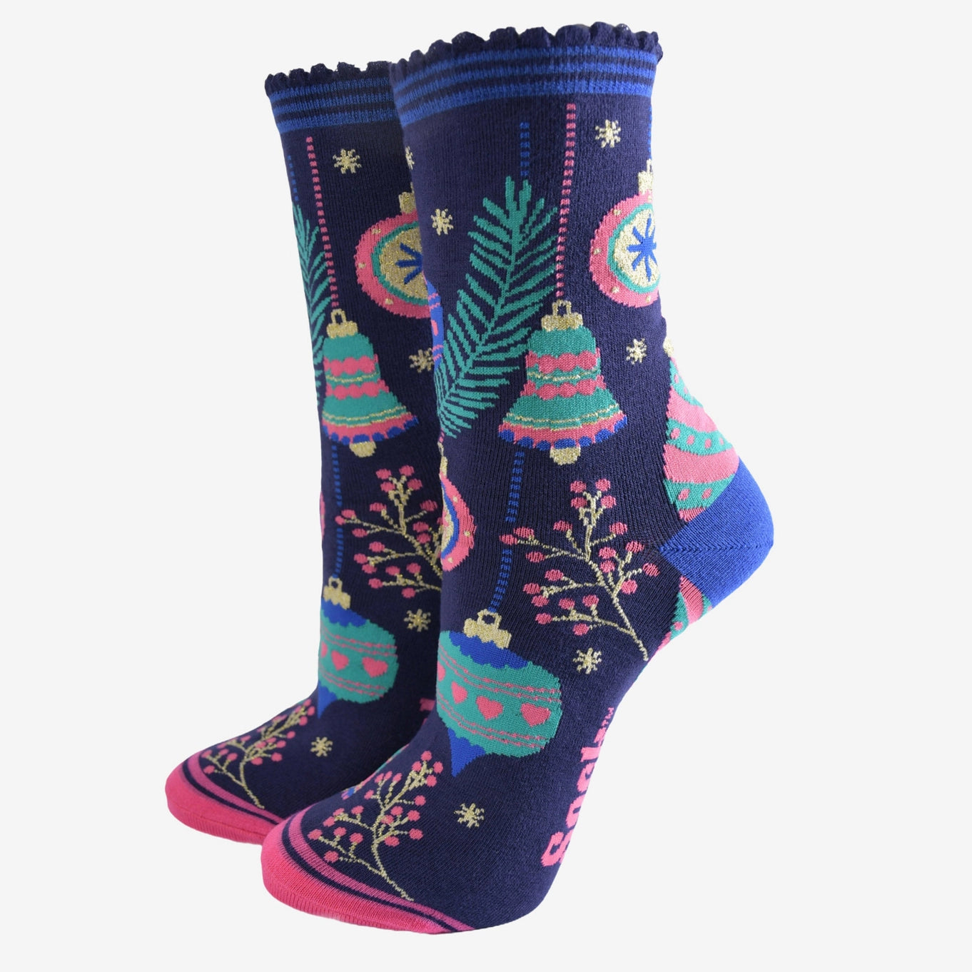 Super Soft Bamboo Designer Socks (Size 5 - 9 US) - Holiday Edition!