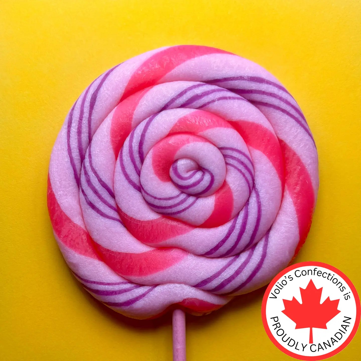 Handmade Whirl Lollipops by Volio’s Confections