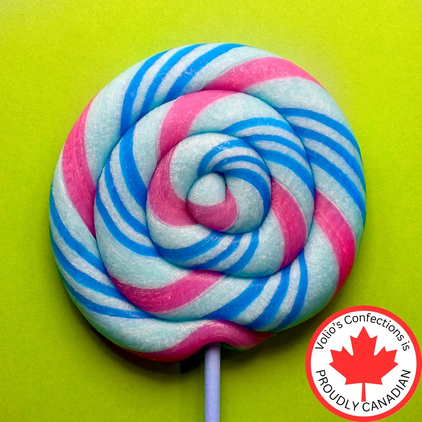 Handmade Whirl Lollipops by Volio’s Confections