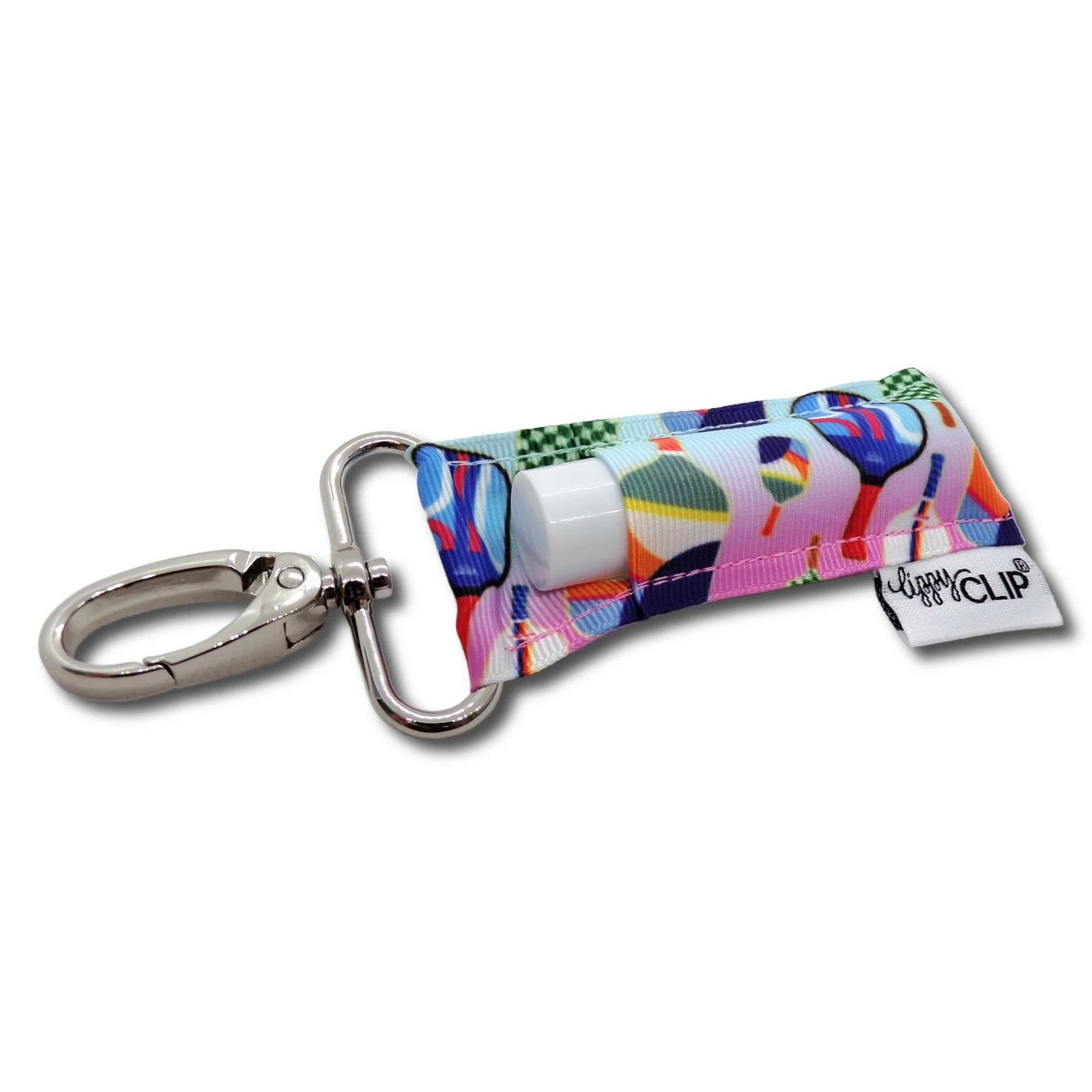 Lippy Clips - Assorted Pattern Keychain Lip Balm Holders