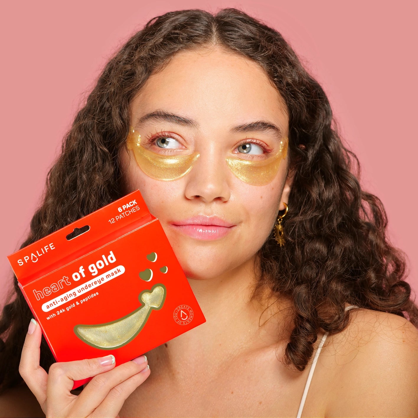 Heart Of Gold Anti-aging Under Eye Masks - 8 Pairs