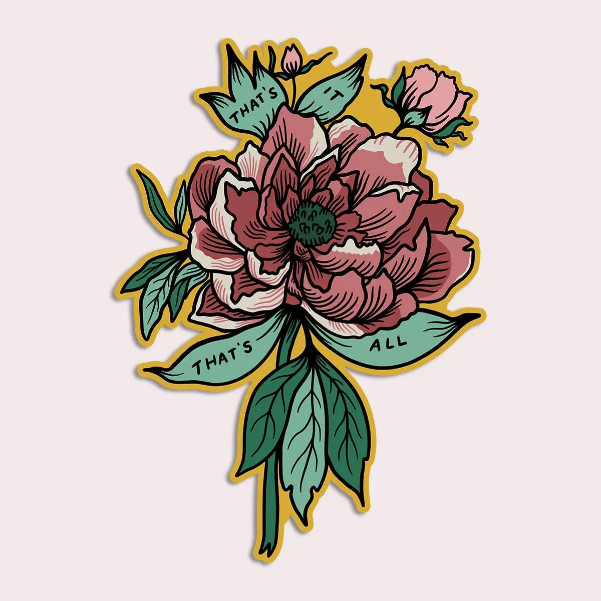Assorted Waterproof Vinyl Stickers by Stay Home Club