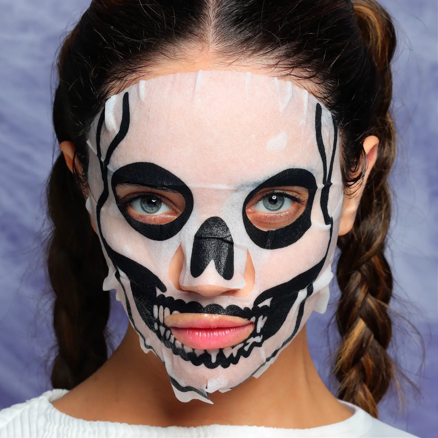 Sassy Skeleton Halloween Sheet Mask