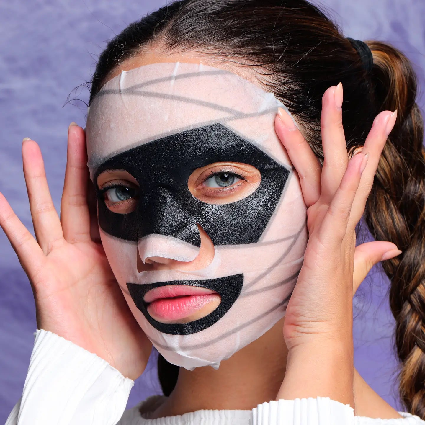 Mummy Makeover Halloween Sheet Mask