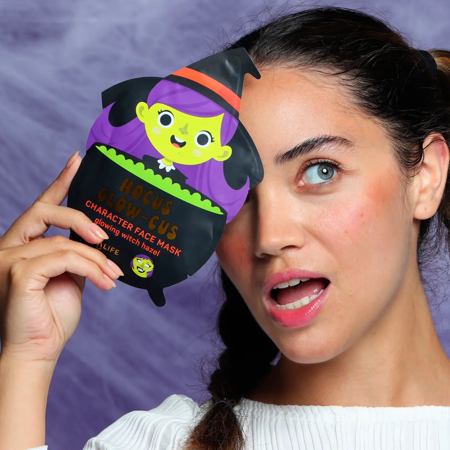 Hocus Glow-Cus Halloween Sheet Mask