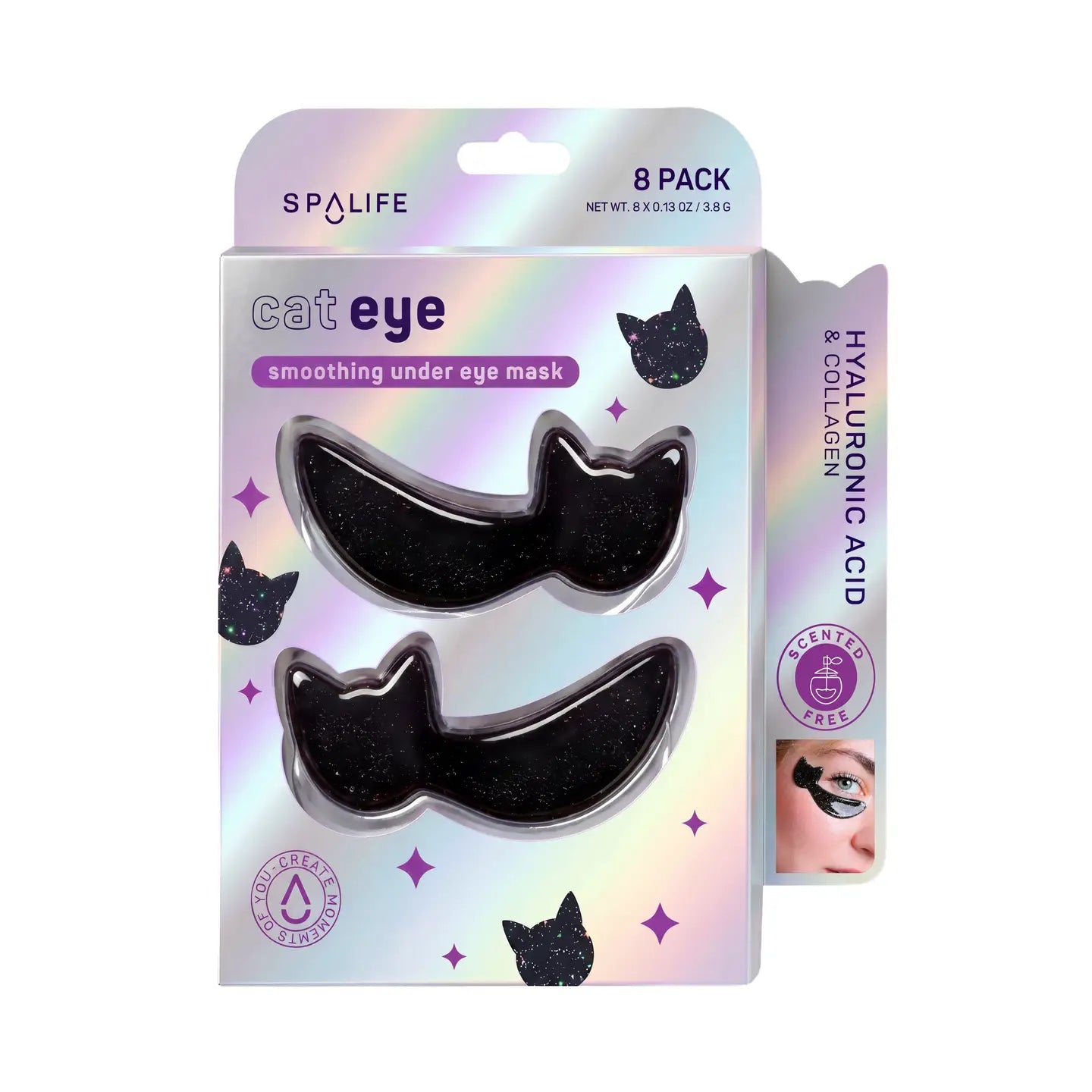 Halloween Cat Eye Hydrogel Undereye Patches | 8 Pack