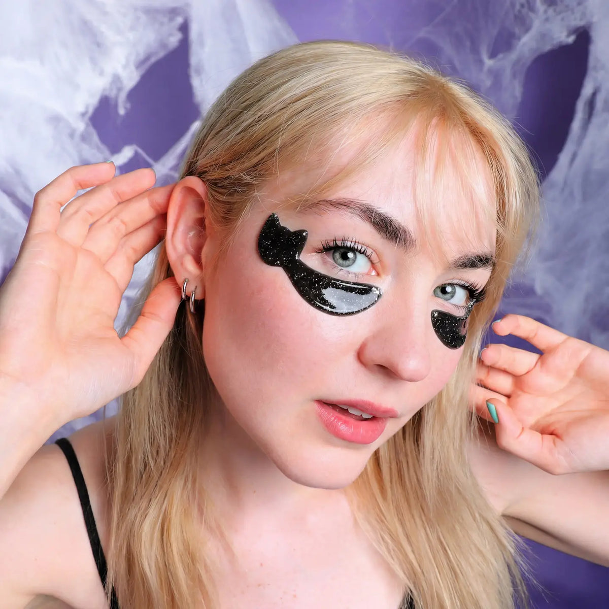 Halloween Cat Eye Hydrogel Undereye Patches | 8 Pack