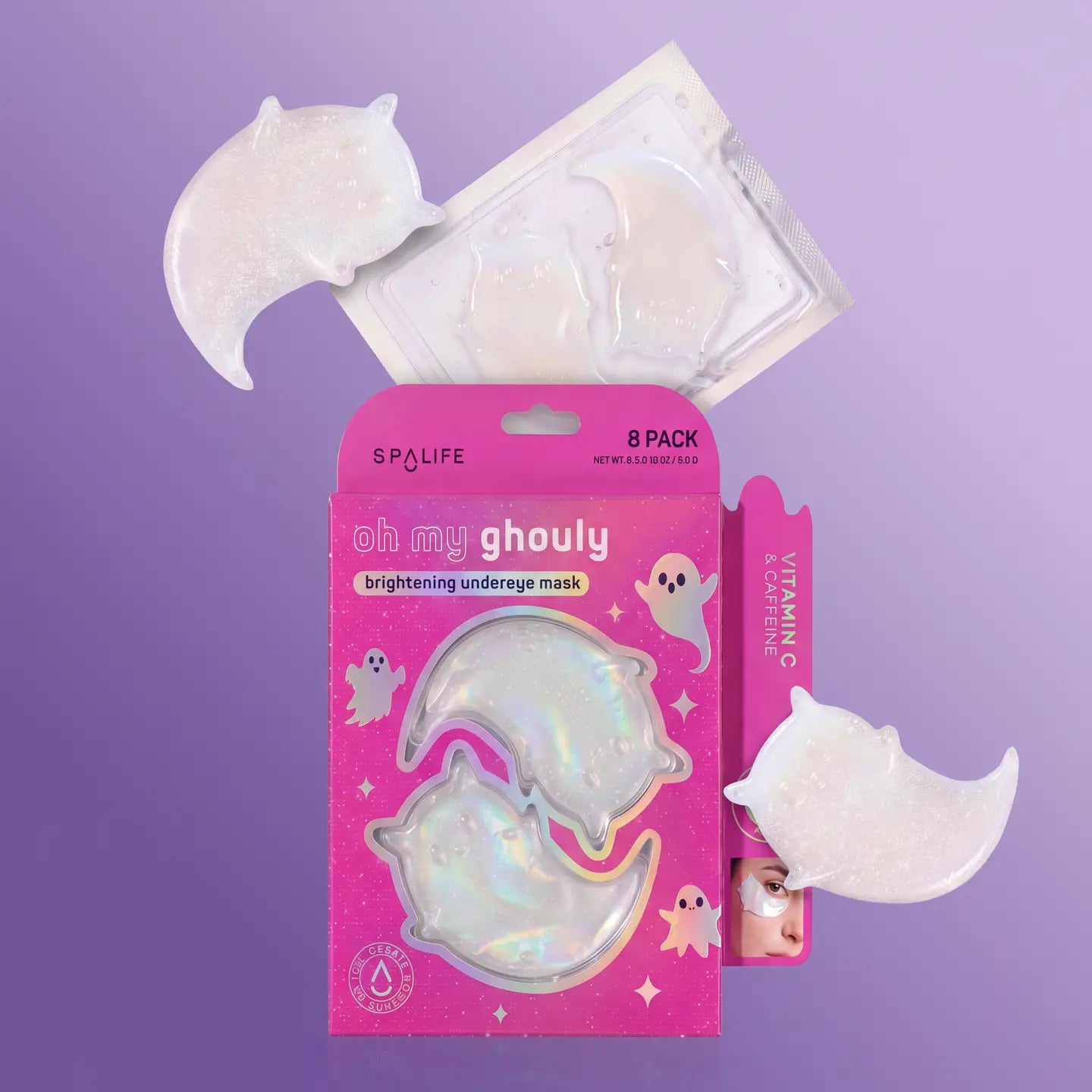 Halloween Oh My Ghouly Hydrogel Undereye Patches | 8 Pack