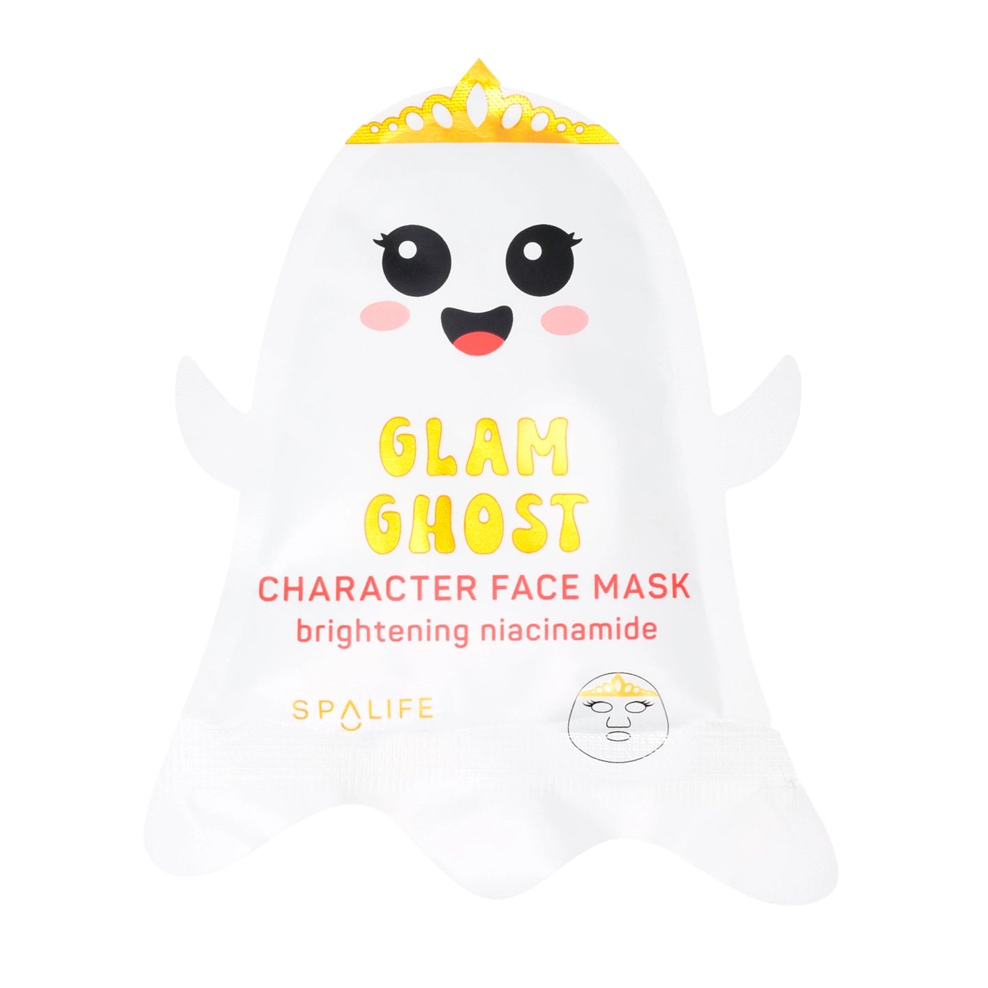 Glam Ghost Halloween Sheet Mask