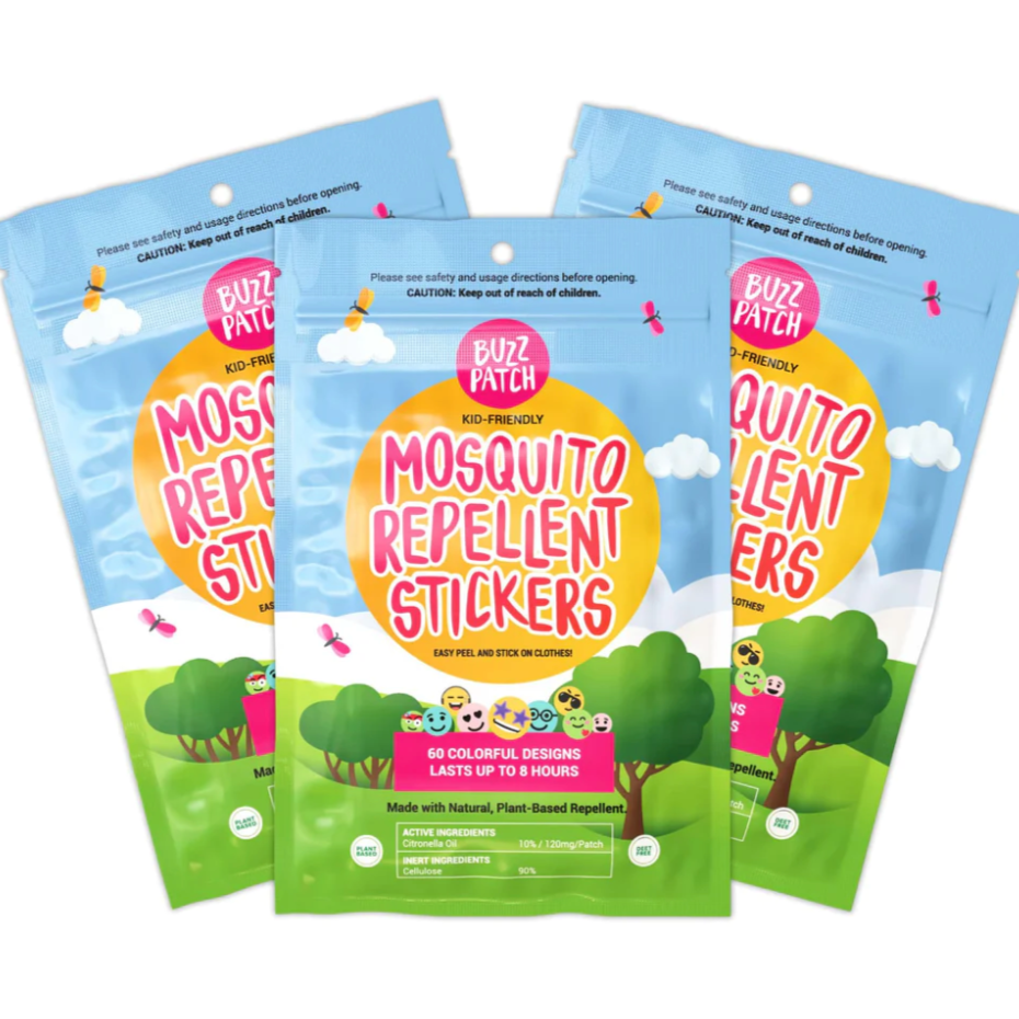 BuzzPatch - Mosquito Repellent Stickers