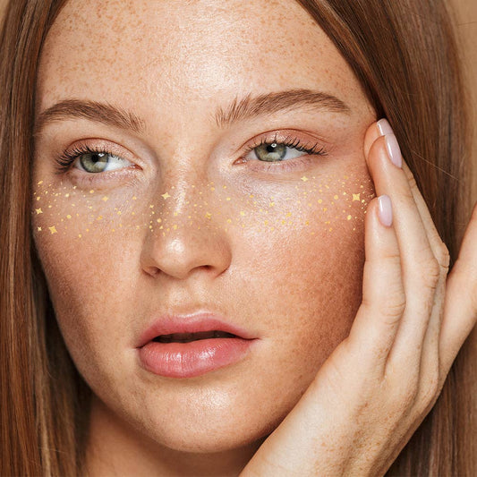 Metallic Temporary Tattoo Freckles - 10 Pack - Silver, Gold, or Pink