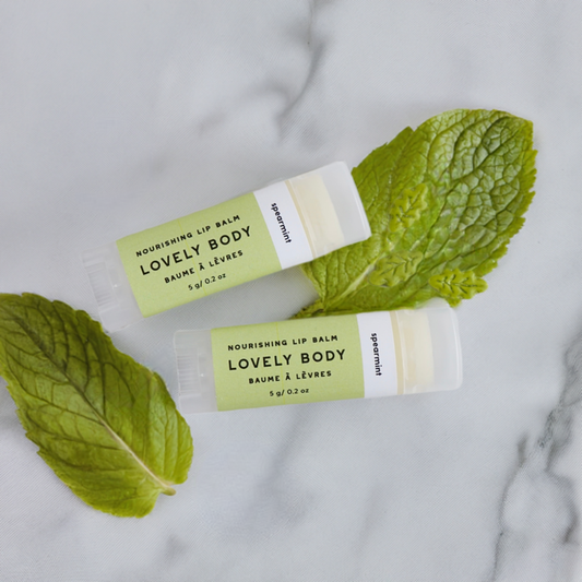 Spearmint Nourishing Lip Balm