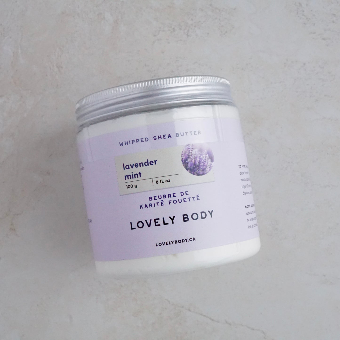 Lavender Mint Whipped Shea Butter - Nourishing Reformulation!
