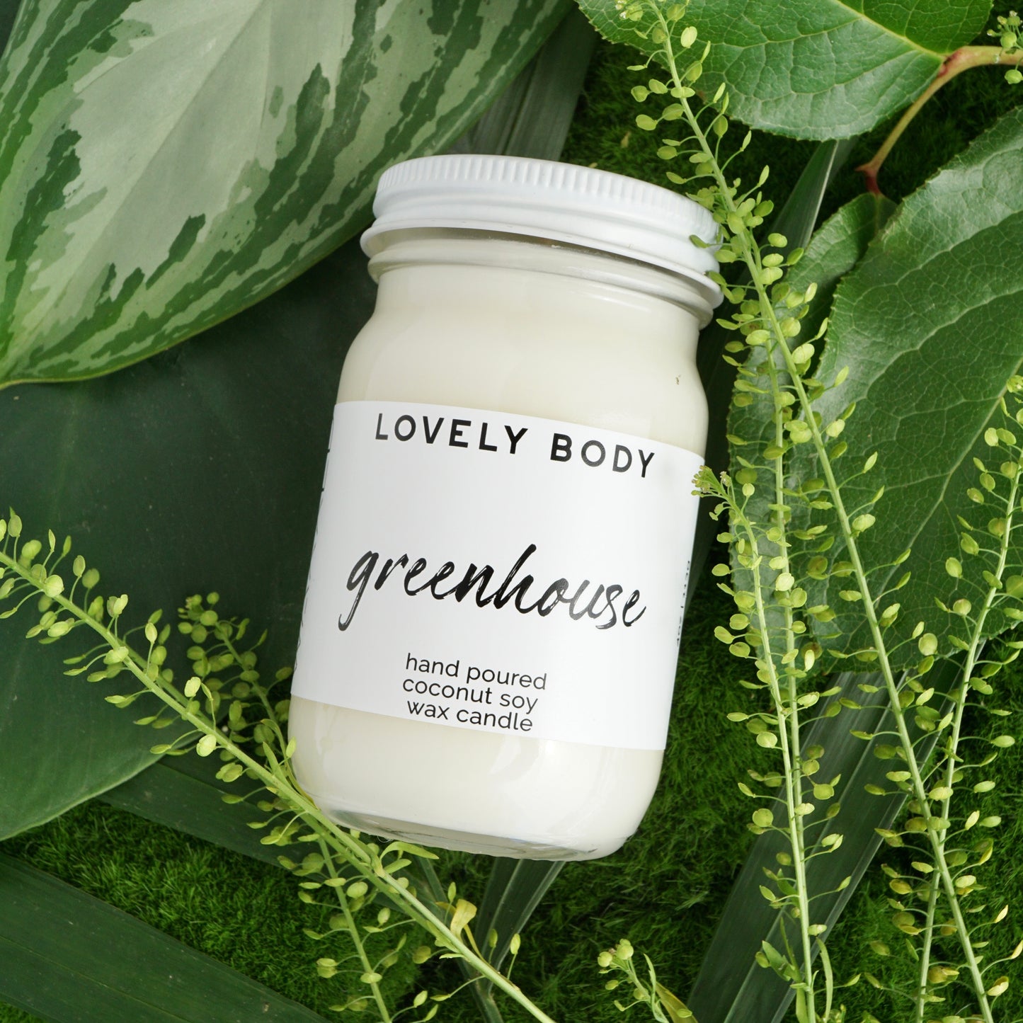 SALE 4 oz Lovely Body x Waxxed Candle - 20 Hour Burn Time