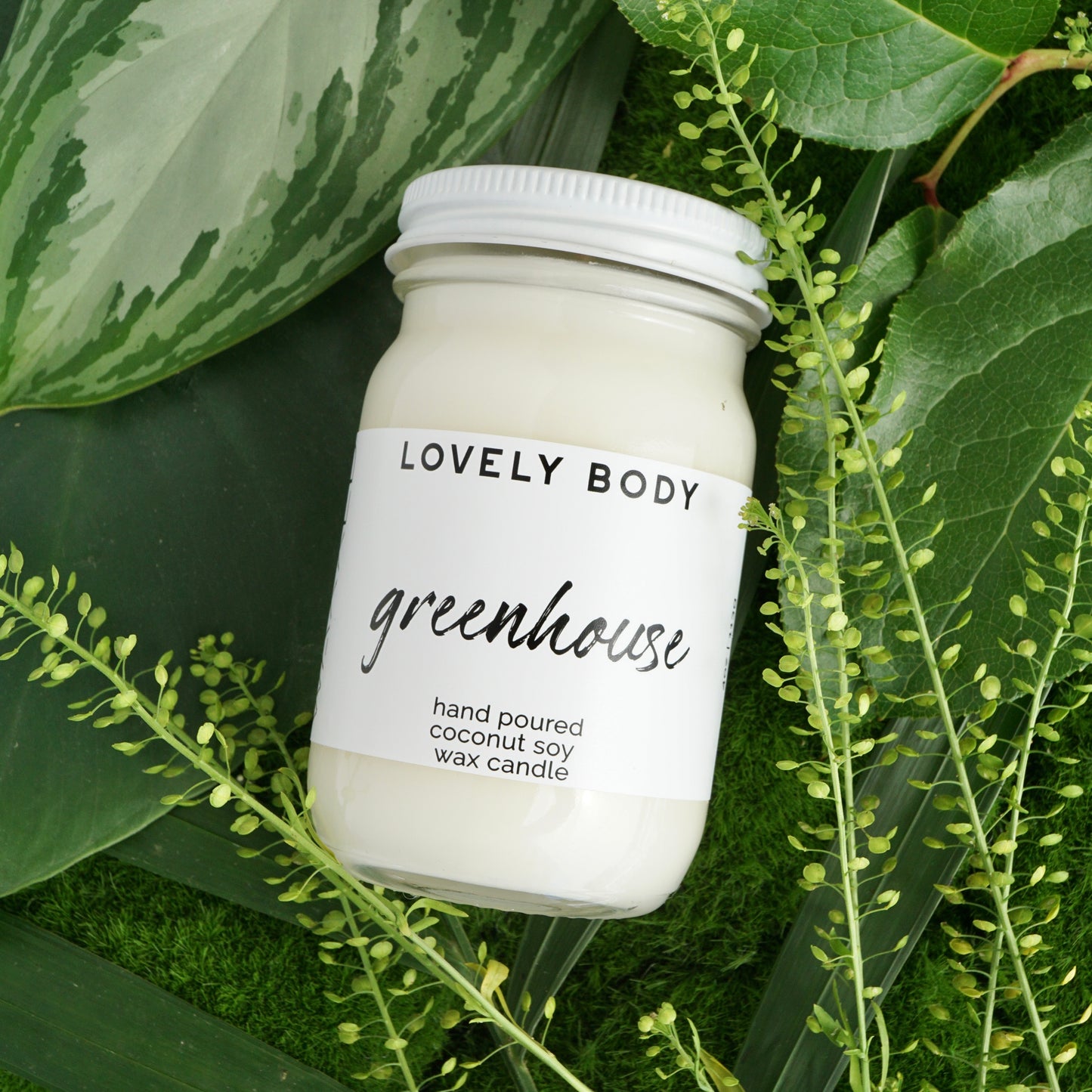 4 oz Lovely Body x Waxxed Candle - 20 Hour Burn Time