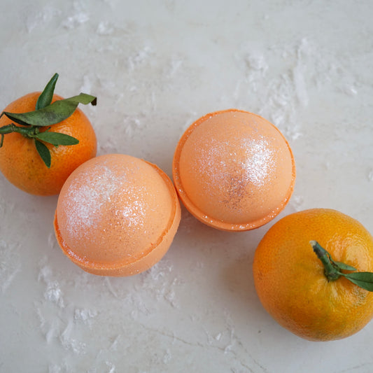 Winter Clementine Butter Bath Bomb