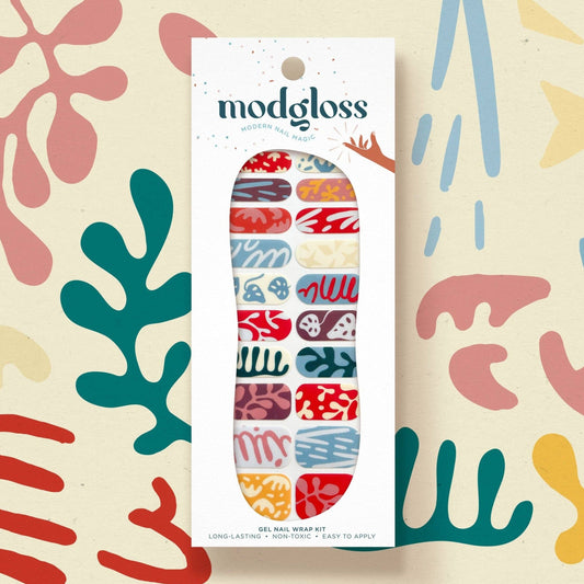 'Gallery Gala' Modern Art Nail Wrap Kit