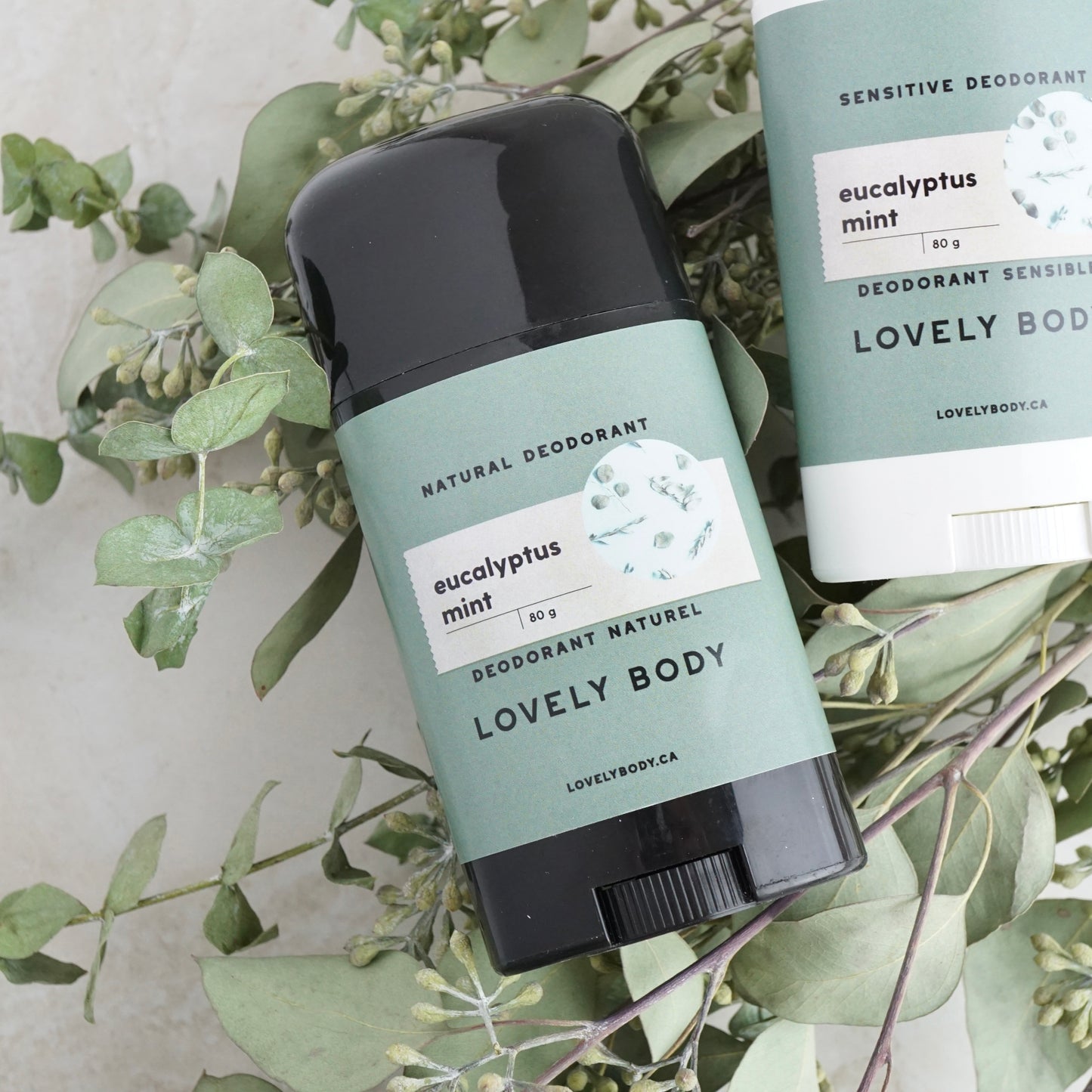 Eucalyptus Mint Deodorant Stick - NEW Improved Formula!