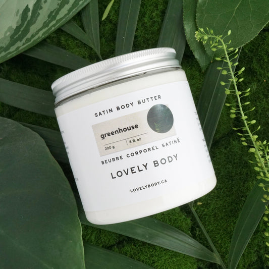 Greenhouse Satin Body Butter - NEW Scent