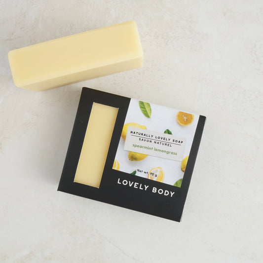 Spearmint Lemongrass Naturally Lovely Cold Process Soap