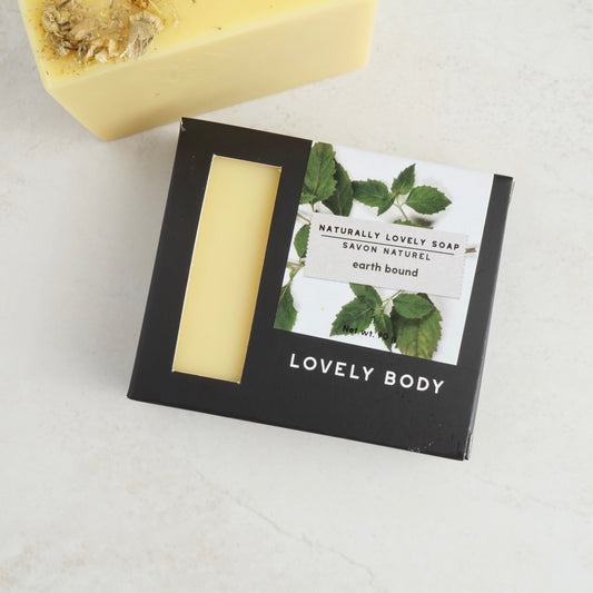 Earth Bound Naturally Lovely Cold Process Soap - NEW Blend