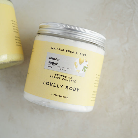 Lemon Sugar Whipped Shea Butter