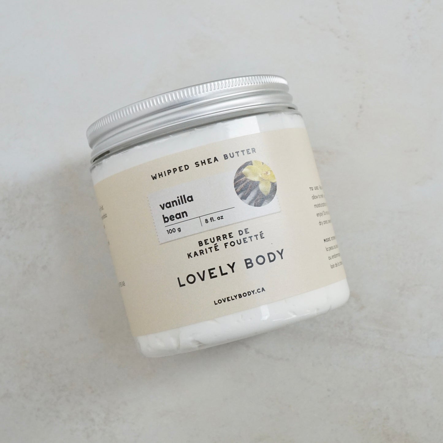 Vanilla Bean Whipped Shea Butter