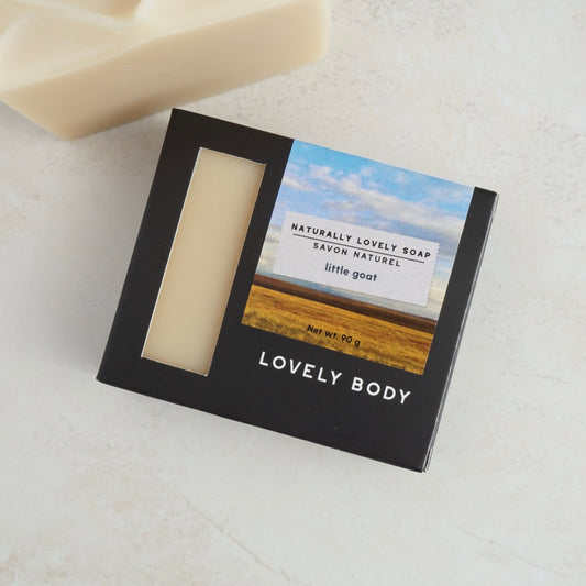 Little Goat Soap Gentle Unscented Cold Process Soap