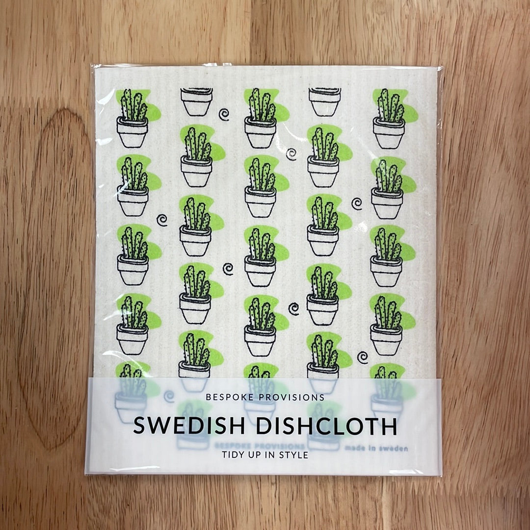 Swedish Dishcloth - Cotton and Cellulose Biodegradable Compostable Clean Up Cloths