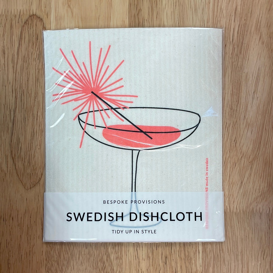 Swedish Dishcloth - Cotton and Cellulose Biodegradable Compostable Clean Up Cloths