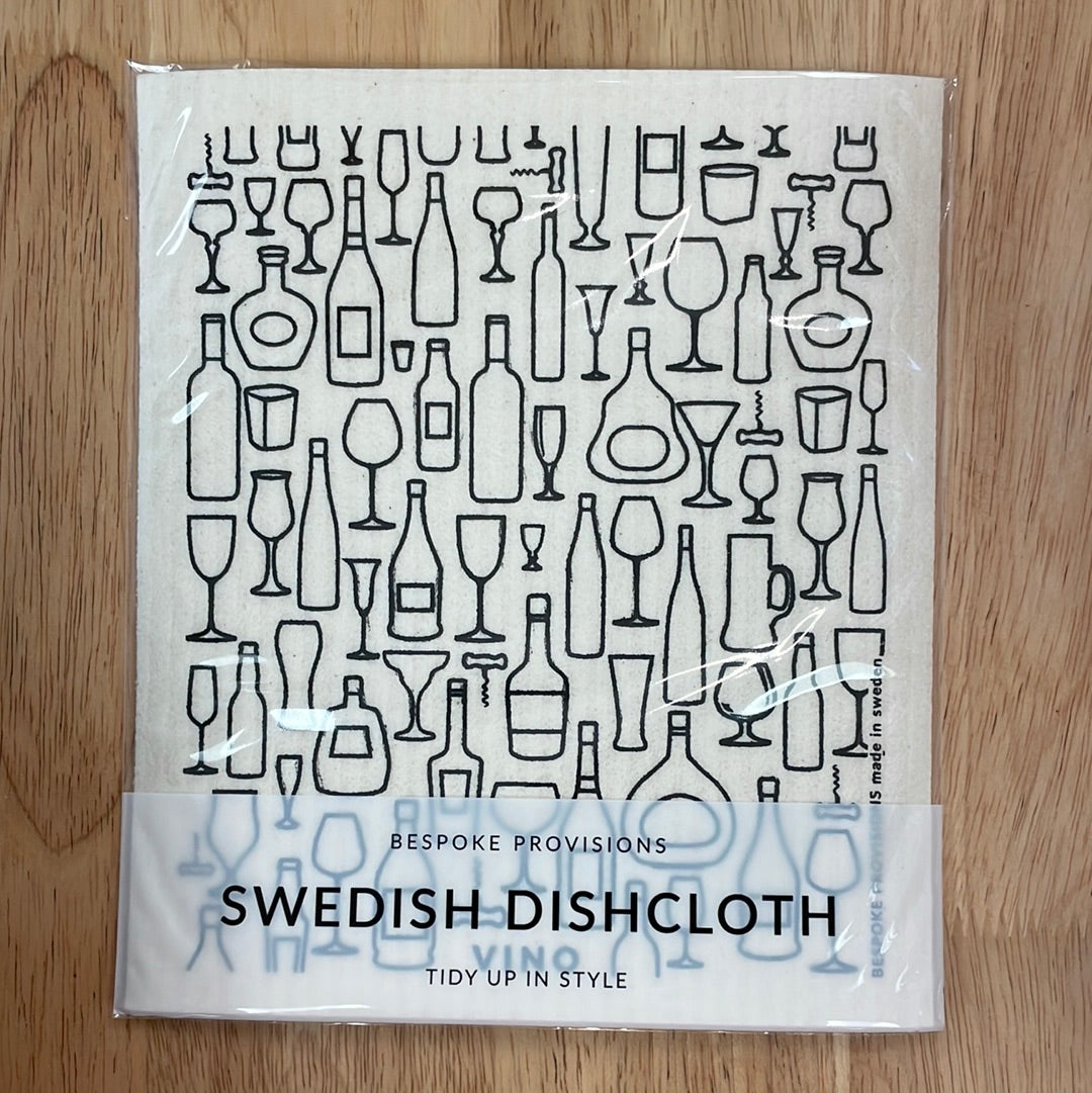 Swedish Dishcloth - Cotton and Cellulose Biodegradable Compostable Clean Up Cloths