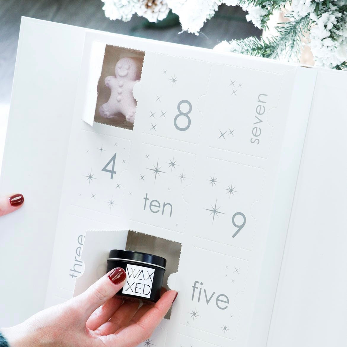 SLEIGH ALL DAY 24-Day Advent Calendar - by Lovely Body and Waxxed Candle Co