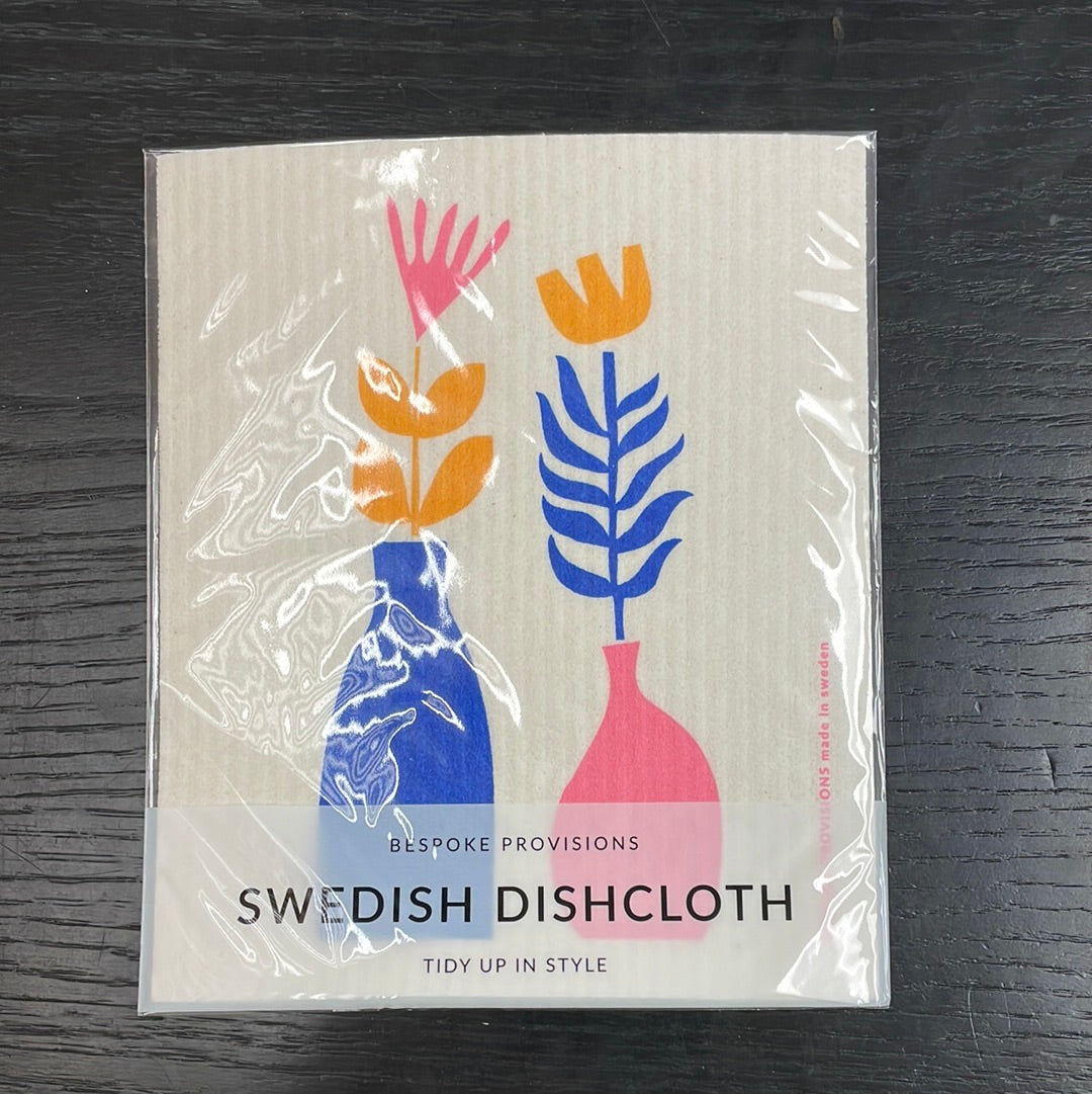 Swedish Dishcloth - Cotton and Cellulose Biodegradable Compostable Clean Up Cloths